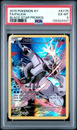 PSA 6 Palkia #XY75 - XY Black Star Promo Pokemon Card - Pokemon TCG - Image 1