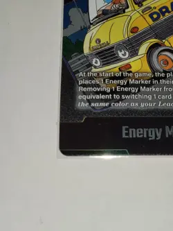 Energy Marker E-75 Silver Manga Booster 02 Dragon Ball Card English - Image 5