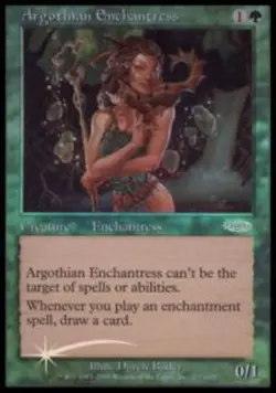 [1x] Argothian Enchantress - Foil DCI Judge Promo Near Mint, English Foil Judge - Image 1