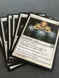 Divine Favor 6x Magic The Gathering M12 Core Set 2012 - Image 1