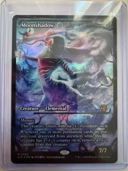 Moonshadow (0386) FOIL Showcase Lorwyn Eclipsed MTG ENG NM/M - Image 1