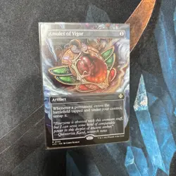 Mtg Amulet of Vigor (Borderless)-Commander Lost Caverns of Ixalan + Bonus Foils - Image 5
