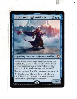 MTG SkeenAB Urza Lord High Artificer from Commander Masters. NM. - Image 1
