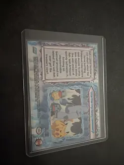 Topps Pokemon The Movie 2000 Was This Trip Really Necessary Holo Foil Blue Label - Image 2