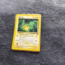 Pokemon TCG Pikachu Card 27 Regular WOTC Promo - Image 1