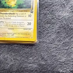 Pokemon TCG Pikachu Card 27 Regular WOTC Promo - Image 5