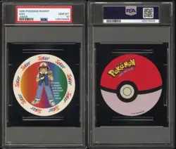 Ash Pokemon Card Rummy Playing Card Poker Joker 1999 Nintendo WOTC PSA 10 - Image 3
