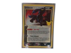 Pokemon Umbreon Star 17/17 Gold Star Holo Rare Card Celebrations#Live26/2 - Image 1
