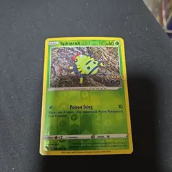 Spinarak (Peelable Ditto) Reverse Foil Pokemon Sword & Shield Pokemon Go #006 - Image 1