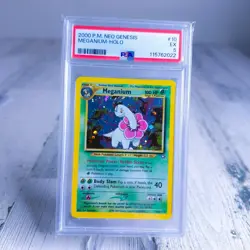 2000 POKEMON NEO GENESIS #10 MEGANIUM-HOLO PSA 5 - Image 2