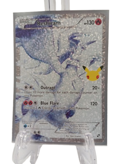 Pokemon Reshiram 113/114 Celebrations: Classic Collection Holo #Live26/02 - Image 1