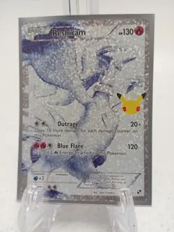 Pokemon Reshiram 113/114 Celebrations: Classic Collection Holo #Live26/02 - Image 3