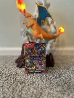 Pokemon Mega Evolution—Phantasmal Flames Booster Bundle 6 Packs Mega Charizard X - Image 1