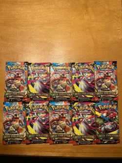 Pokemon Mega Evolution Booster Packs - Lot Of 10 - Factor Sealed - Image 1