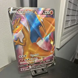 Pokemon Charizard V Promo Full Art Holo SWSH Promo SWSH050 220 HP - Image 1