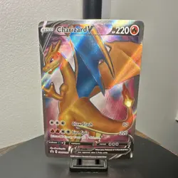 Pokemon Charizard V Promo Full Art Holo SWSH Promo SWSH050 220 HP - Image 2