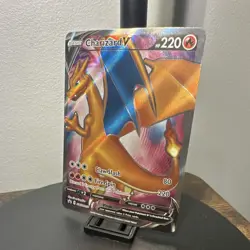 Pokemon Charizard V Promo Full Art Holo SWSH Promo SWSH050 220 HP - Image 3