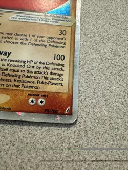 Pokemon Blaziken ex Ultra Rare EX Holo 150HP Crystal Guardians 90/100 English - Image 3