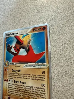 Pokemon Blaziken ex Ultra Rare EX Holo 150HP Crystal Guardians 90/100 English - Image 5