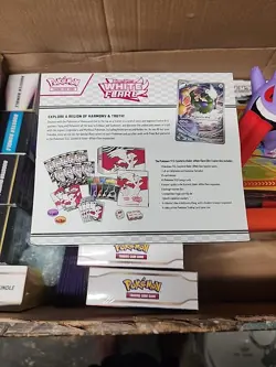 Pokemon TCG Scarlet & Violet — White Flare Elite Trainer Box (New / Sealed) - Image 3