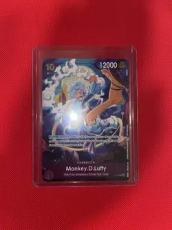 Luffy P-099 One Piece Bandai Fest Four Emperors Promo Card - Image 1