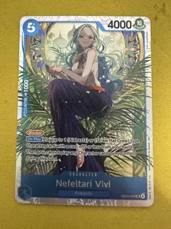 Nefeltari Vivi EB03-024 SR ONE PIECE Heroines Edition English Near Mint - Image 1
