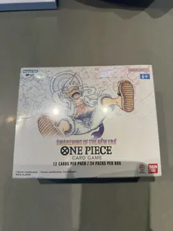 One Piece TCG Booster BOX AWAKENING OF THE NEW ERA OP05 OP5 - SEALED - English 810059783546 - Image 1