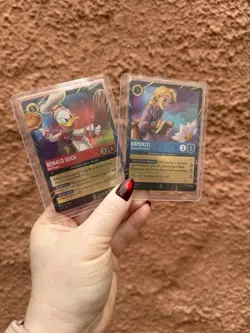 Disney Lorcana Magical Places Epcot 2026 Rapunzel & Donald Duck Promo Card LE - Image 1