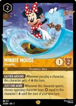Minnie Mouse - Storyteller 31/204 Disney Lorcana Archazia's Island Non-Foil - Image 1