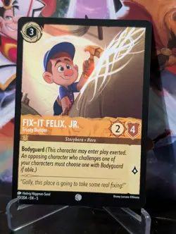Disney Lorcana - Fix-It Felix, Jr- 10/204- Shimmering Skies- Non Foil - Image 1