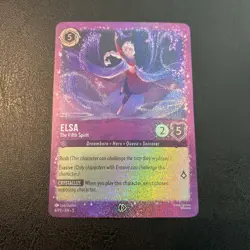 Elsa - The Fifth Spirit Lorcana Promo Cards Holo - Image 1