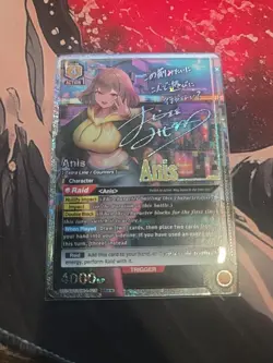 Anis Signed Union Arena Nikke UA18BT/NIK-1-018 (SR**)English - Image 3