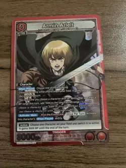 Union Arena: Attack on Titan - Armin Arlelt (SR) - UE10BT/AOT-1-077 - Image 1