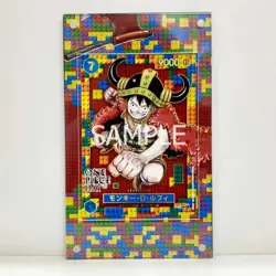 ONE PIECE TCG EXTENDED ART ACRYLIC PSA ALLOY CASE CARD MONKEY D LUFFY P-110 L28 - Image 2