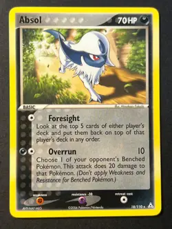 Absol 18/110 - Rare - Holon Phantoms - Pokemon Card - Near Mint - Image 1