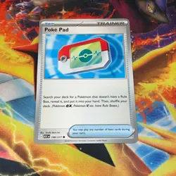Poke Pad 198/217 Non-Holo Ascended Heroes Near Mint Pokemon Card - Image 1