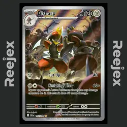 Bisharp - 143/086 - Illustration Rare - Black Bolt - Pokemon Card - NM/M - Image 1