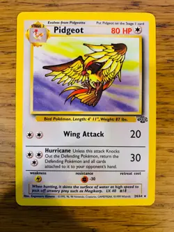 Pidgeot (24/64) Non Holo Jungle Set Rare Pokemon Card! FAST & FREE P&P! - Image 2