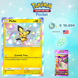 Pokemon TCG Pocket - Shiny Pichu Card (English) - Image 1