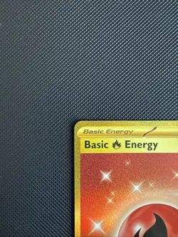Pokemon Card Basic Fire Energy 230/197 Obsidian Flames SV03 Gold Ultra Rare Mint - Image 2
