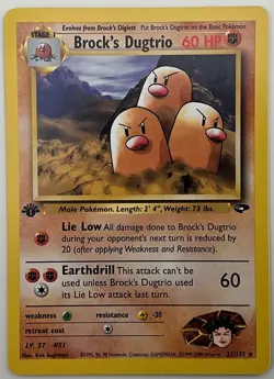 2000 POKEMON GYM CHALLENGE 1ST EDITION CARDS YOU CHOOSE Nr Mint / Mint - Image 3