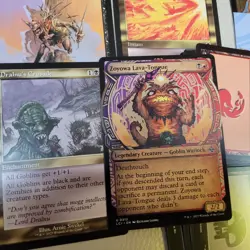 BLACK & RED ***GOBLINS*** TRIBAL Custom COMMANDER MAGIC DECK 100 MTG Cards - Image 1