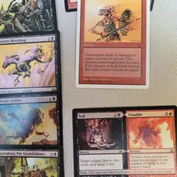 BLACK & RED ***GOBLINS*** TRIBAL Custom COMMANDER MAGIC DECK 100 MTG Cards - Image 5