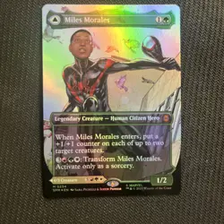 Miles Morales (0234) (Borderless) Marvel's Spider-Man Foil - Image 1