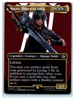Noctis, Prince of Lucis (Borderless) R FINAL FANTASY 401 - Image 1