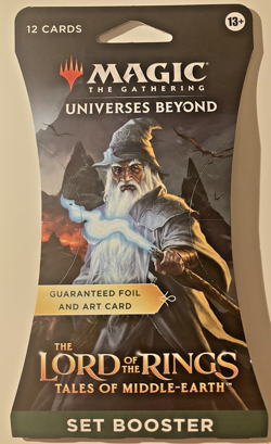 MTG Magic The Lord of the Rings: Tales of Middle-Earth Set Booster Pack Sealed - Image 1