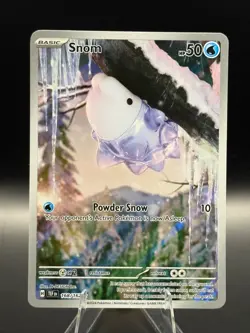 Snom 168/162 SV Temporal Forces Illustration Rare Pokemon NM - Image 1
