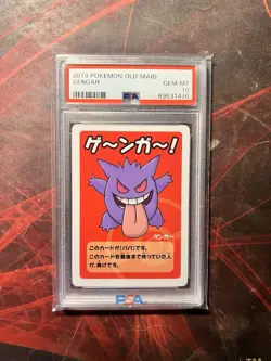 2019 Pokemon Japanese Old Maid GENGAR | PSA 10 - Image 1