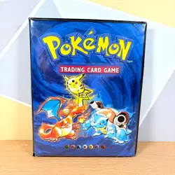 Vintage Pokemon Original TCG 1999 WOTC 4-Pocket Collector's Album Binder - Image 1