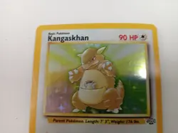 Pokemon Kangaskhan Holo Rare Trading Card Jungle 5/64 Vintage TCG Collectable - Image 2